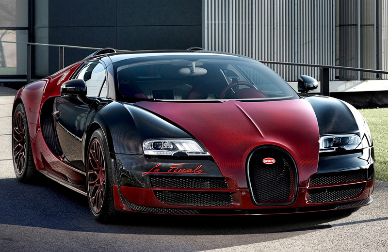 Bugatti Veyron Grand Sport Vitesse La Finale - последний из легендарной линейки Veyron