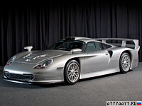 1997 Porsche 911 GT1 (996) Road car = 310 км/ч. 600 л.с. 3.5 сек.