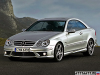 2006 Mercedes-Benz CLK 63 AMG (C209) = 250 км/ч. 481 л.с. 4.6 сек.