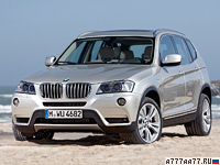 2010 BMW X3 xDrive35i (F25) = 245 км/ч. 306 л.с. 5.7 сек.