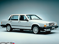 1985 Volvo 740 Turbo = 195 км/ч. 160 л.с. 9.4 сек.