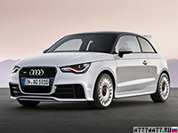 2012 Audi A1 Quattro = 245 км/ч. 256 л.с. 5.7 сек.