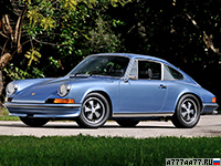 1971 Porsche 911 S 2.4 Coupe (901) = 230 км/ч. 190 л.с. 6.9 сек.