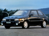 1992 Mazda Familia Turbo GT-R = 228 км/ч. 210 л.с. 6.7 сек.