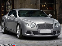 2011 Bentley Continental GT = 315 км/ч. 575 л.с. 4.3 сек.