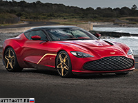 2019 Aston Martin DBS GT Zagato = 345 км/ч. 771 л.с. 3.2 сек.