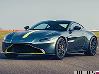 2019 Aston Martin Vantage AMR = 314 км/ч. 510 л.с. 4 сек.