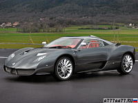 2007 Spyker C12 Zagato = 320 км/ч. 500 л.с. 3.8 сек.