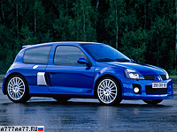 2003 Renault Clio V6 Sport (Mk2) = 246 км/ч. 255 л.с. 6 сек.