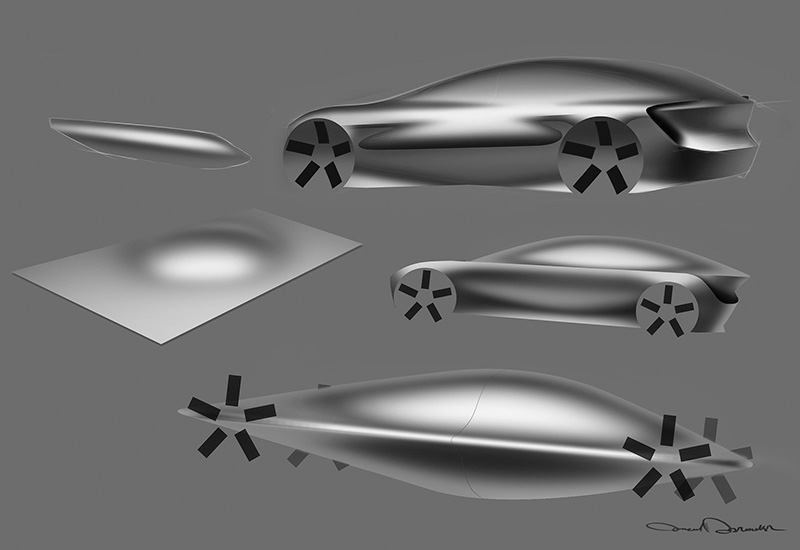 Технический дизайн деталей джипа (это 3d моделирование)